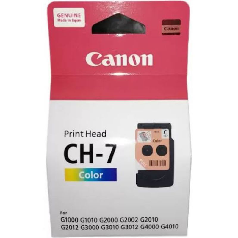 Printhead cartridge Canon CH7 CH 7 Color pengganti print head CA92 CA 92 ORIGINAL