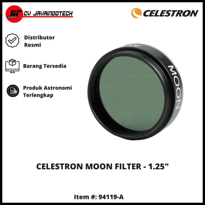 Filter Bulan Celestron (Moon Filter) 1.25" Untuk Teleskop Bintang