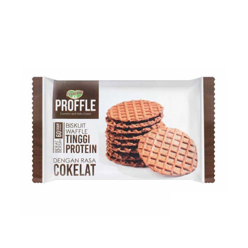 

60g - PROFFLE Biskuit Waffle Cokelat