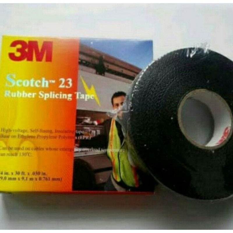 

3M ISOLASI LISTRIK SCOTCH 23 / RUBBER SPLICING TAPE