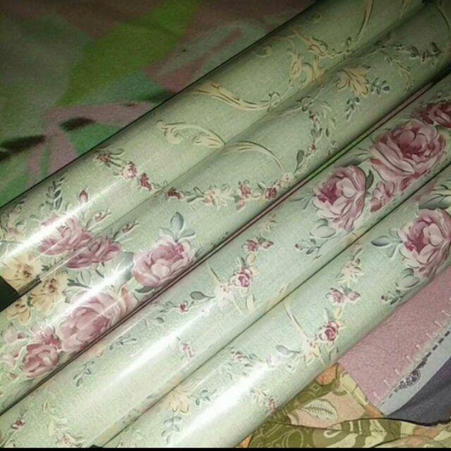 Bayar Ditempat- Wallpaper / Wall Sticker 45cm X 10m Gh055