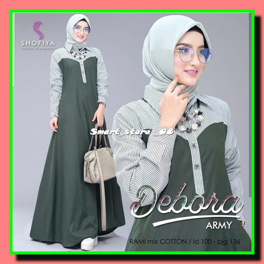 NISA SABYAN Gamis Modern Busana Muslim Wanita Terbaru AUDREY Ori LTS I8P4 BUSUI LEBARAN Al Faris