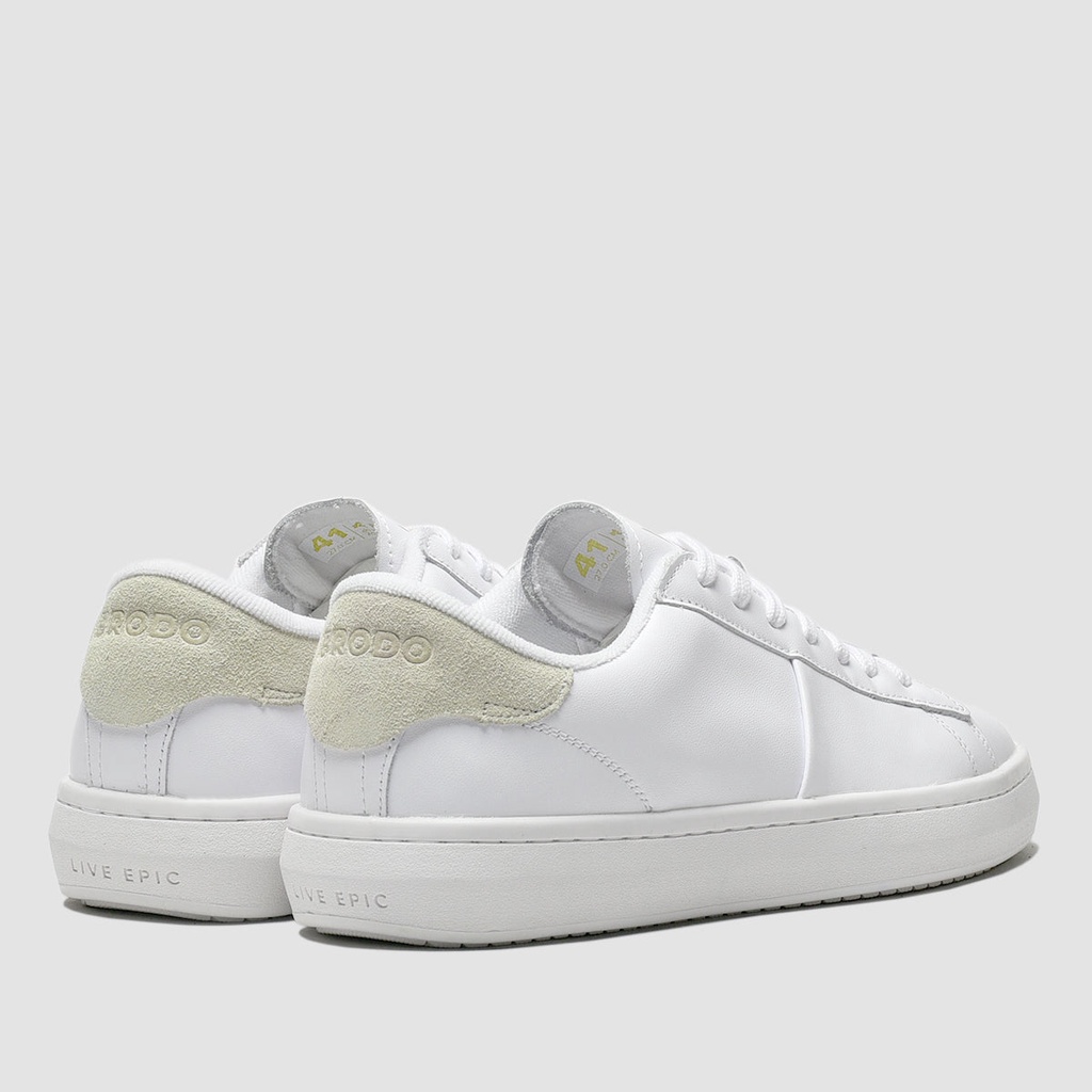 Sepatu Brodo Classic Campo Series [Fullwhite/Fullblack/Ivory]-6