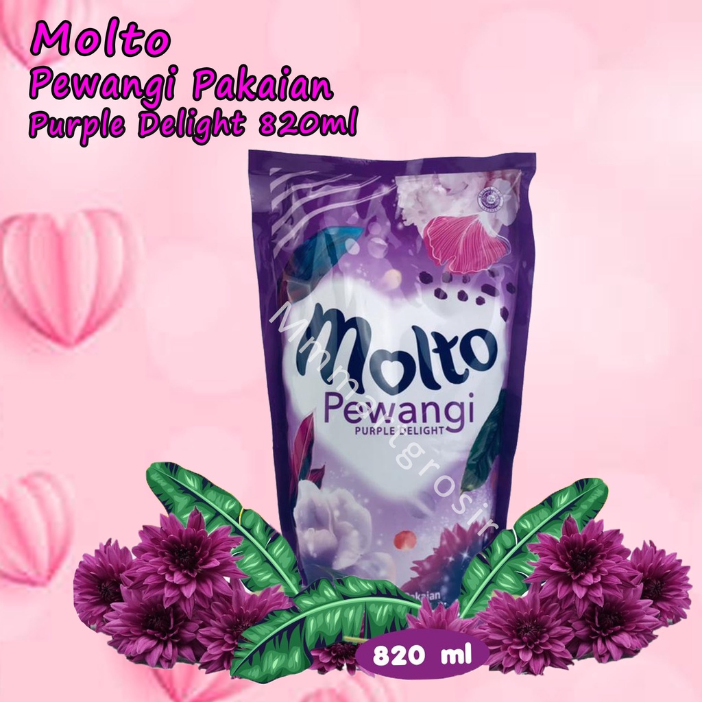 Molto / Pewangi Pakaian / Purple Delight / 780ml