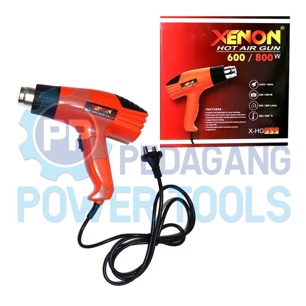 XENON HG800 MESIN HEAT GUN - HOT GUN - HOT AIR GUN ALAT PEMANAS STIKER