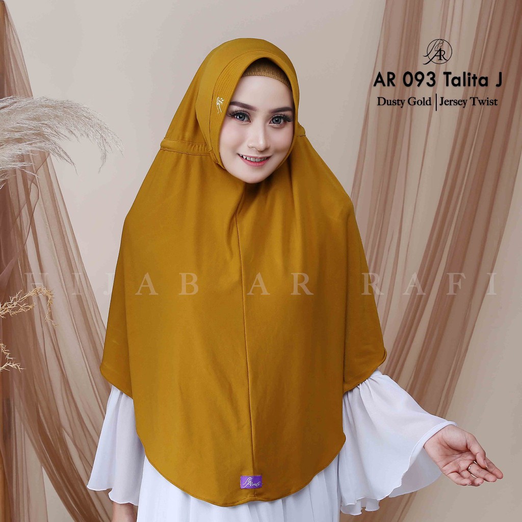 Hijab Jilbab Kerudung Arrafi Instant bergo Jumbo Syari Serut Daily by Hijab Ar Rafi AR 93 Jumbo New-2