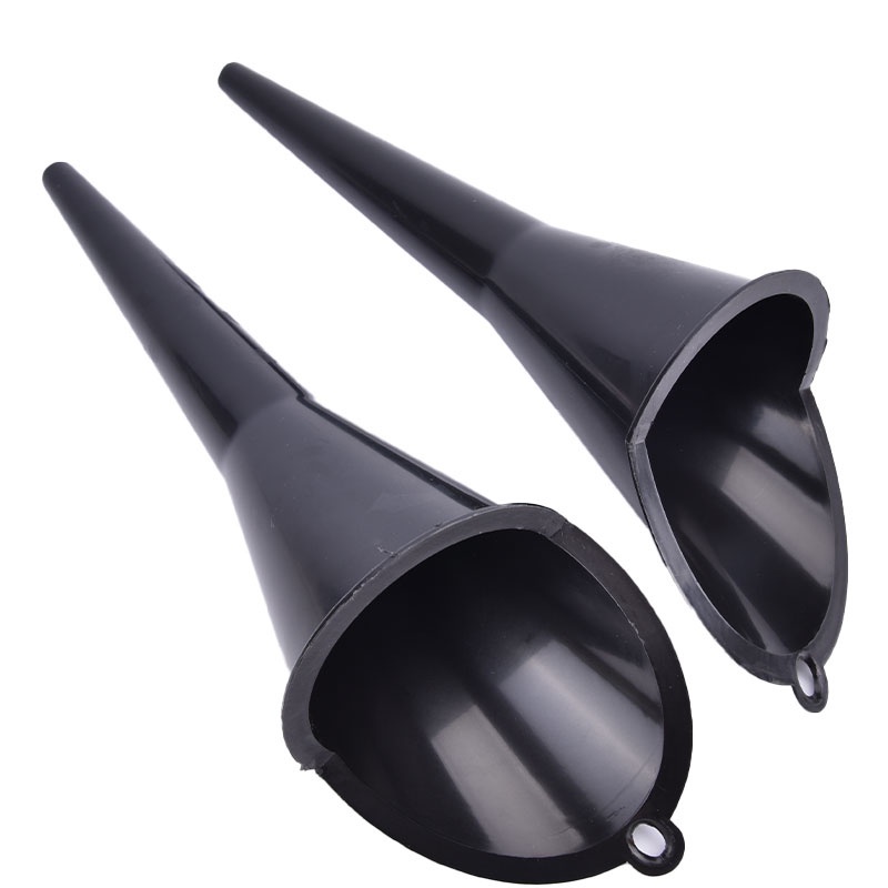 &lt; E2id &amp; &gt; Corong Mulut Panjang Bahan Plastik Untuk Bensin / Diesel / Minyak