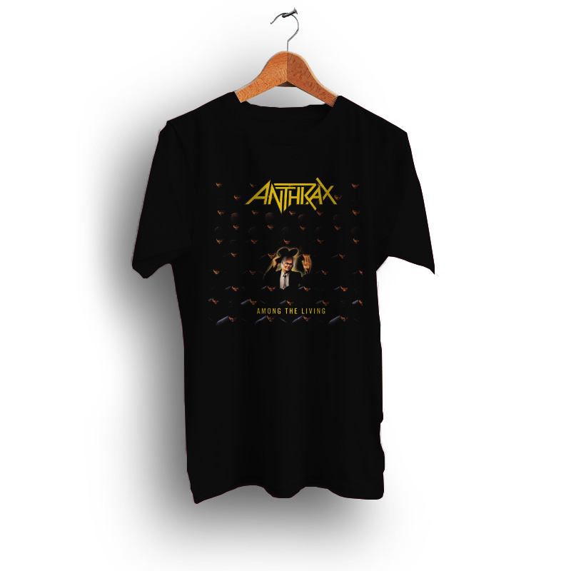 Kaos Band Anthrax - Band Metal Anthrax     16