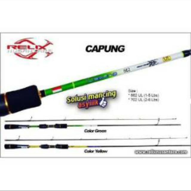 Joran Relix Nusantara Capung 662UL