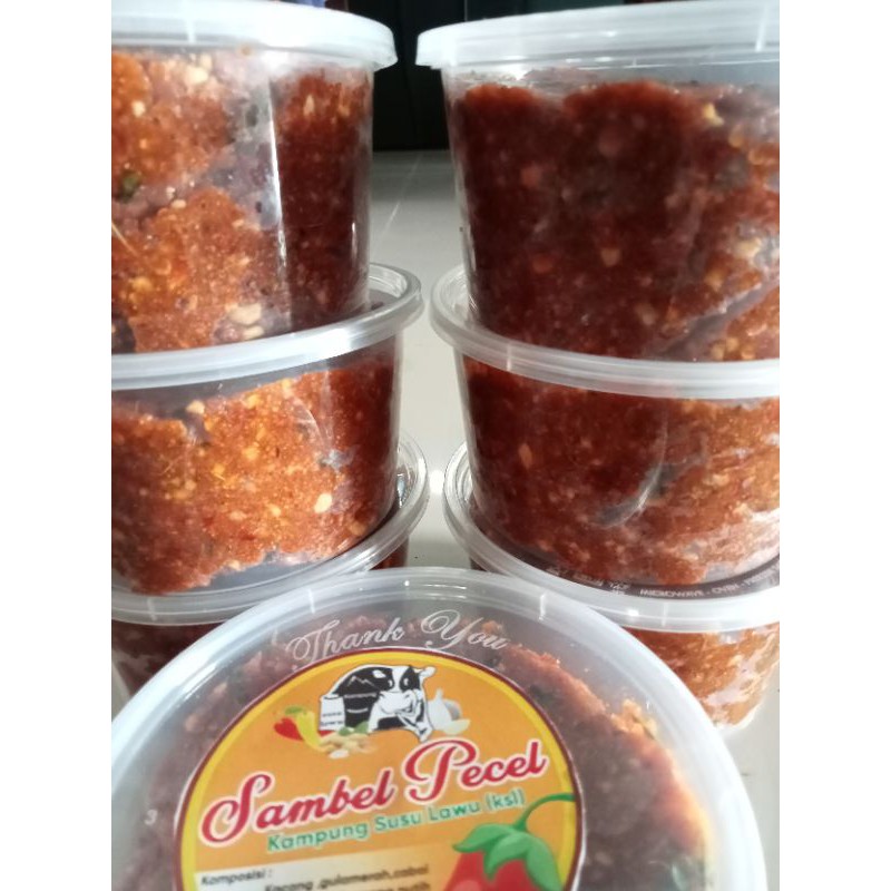 

Sambal Pecel Sambel Pecel Sambal Kacang KSL 500gr