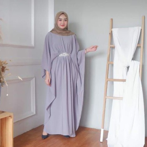 Tiara Kaftan / Kaftan Premium / Baju Kelelawar / Kaftan Sultan / Baju Lebaran Outfit Lebaran Abaya D