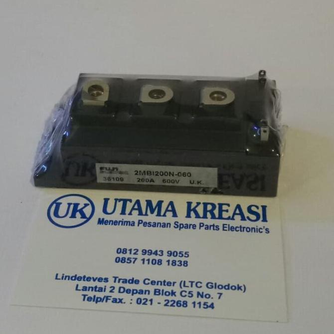 AVRIL - IGBT modul module fuji 2MBI200N-060 200A 600V