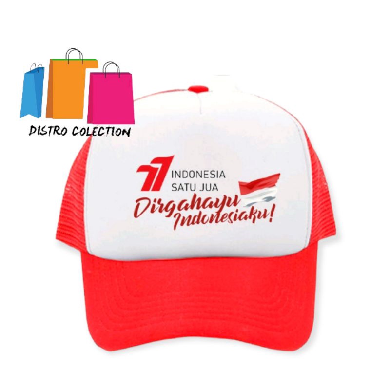 TOPI HUT RI 77 INDONESIA MERDEKA