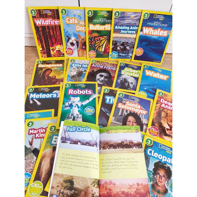 31 books level 3 National Geographic Kids Geography/buku import/ buku anak/happychild