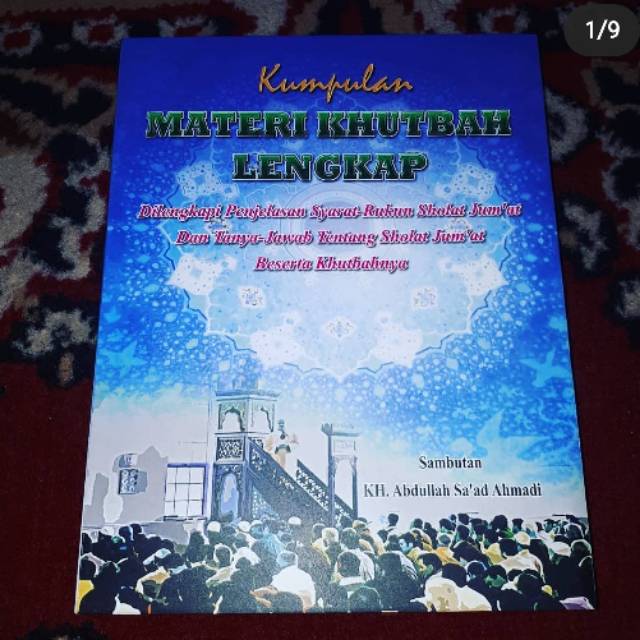 Buku khutbah lengkap satu tahun