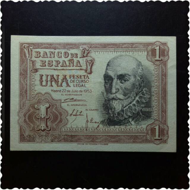 Uang kertas lama Luar Negeri Spanyol