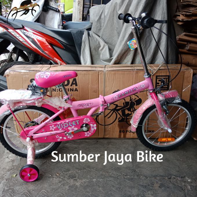 Sepeda Lipat Anak 16 inch Family Terbaru