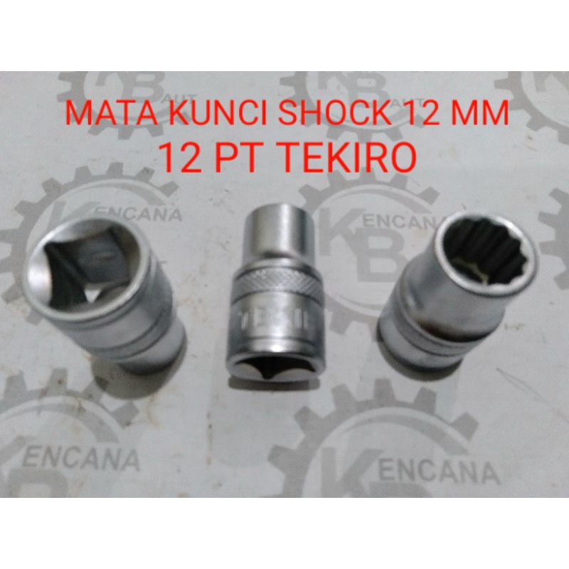 TEKIRO MATA KUNCI SHOCK 12PT 12 MM