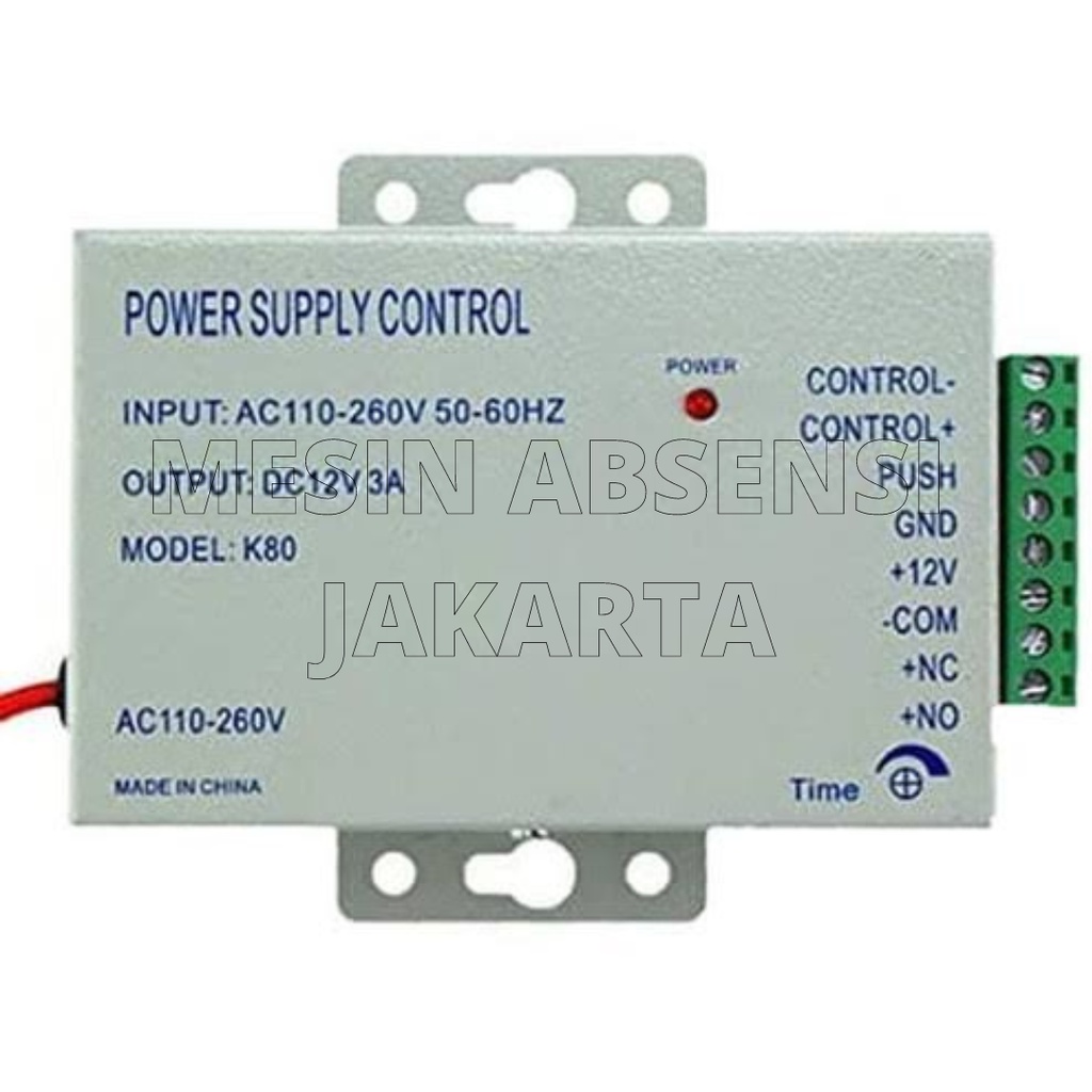 Power supply 12v 3a power supply access control power supply akses door pintu power suplay akses door power acses 12V 3A