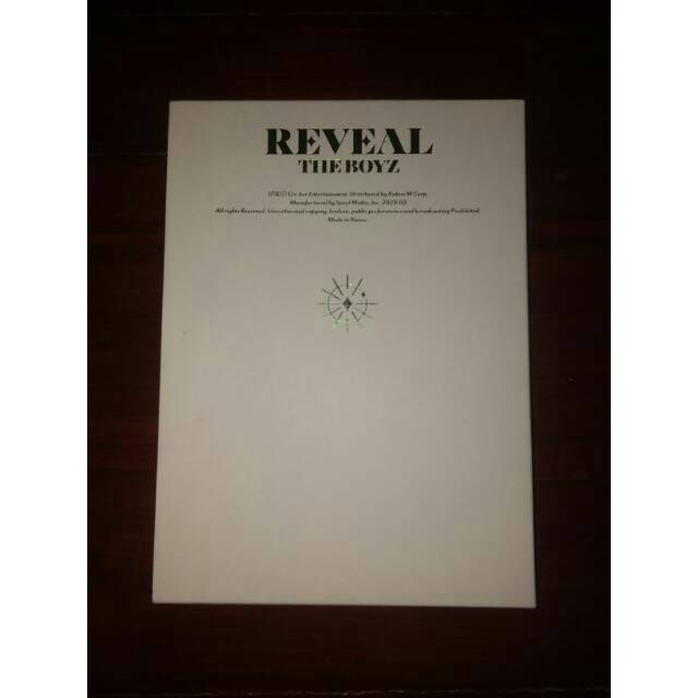 ALBUM THE BOYZ REVEAL [BOY VER.]