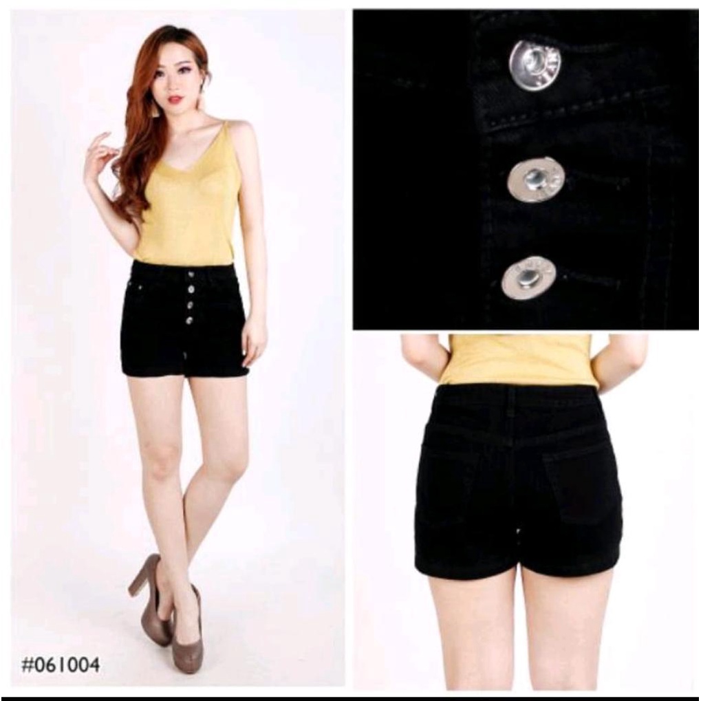 CELANA HOTPANTS KANCING 4/ CELANA JABLAY/ CELANA PENDEK WANITA