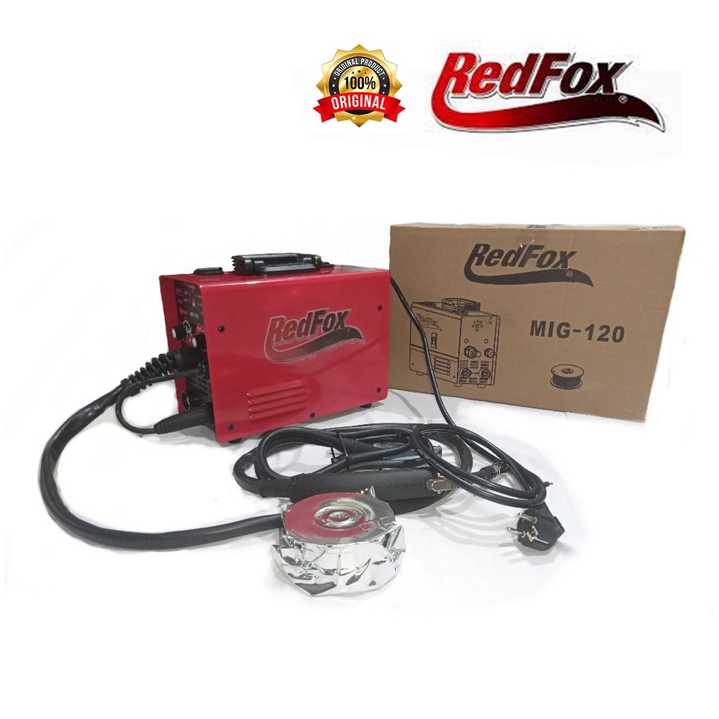 MESIN LAS MIG 120 A CO2 TANPA GAS WELDING MIGi GASLESS