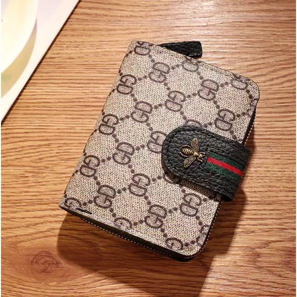 Dompet Lipat Wanita Motif Dompet Uang Kertas Koin Import Multifungsi Women Wallet Azgalery D44