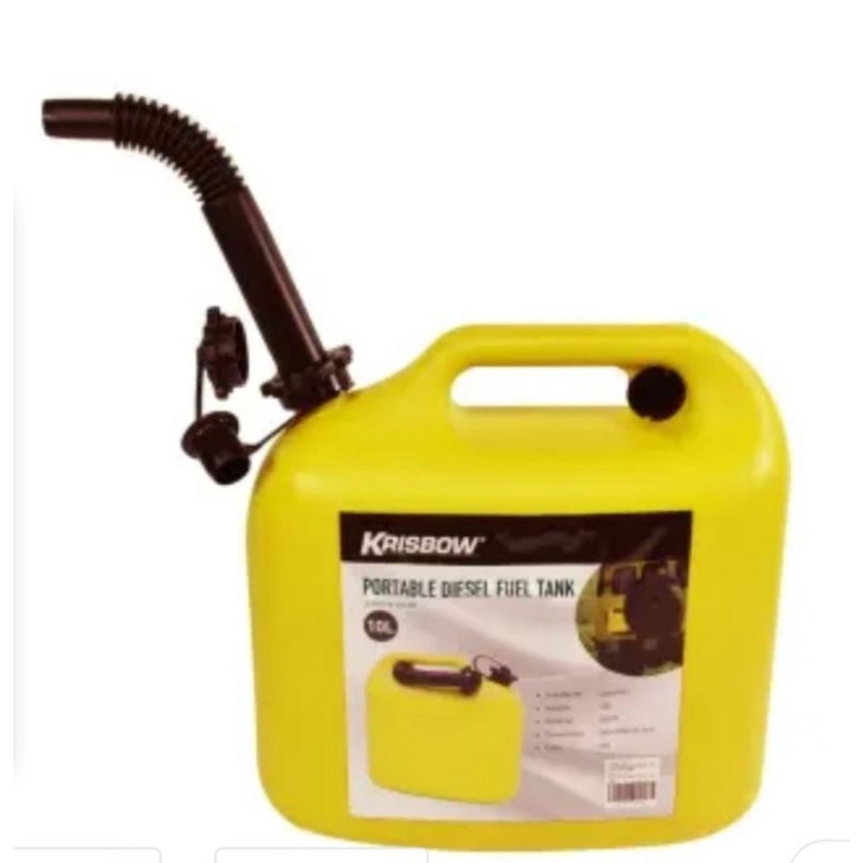 krisbow diesel tank 10L HDPE ANTI UV