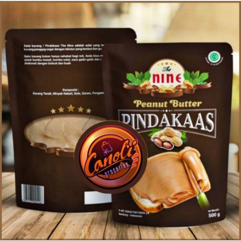 selai kacang nine pindakaas 500gr