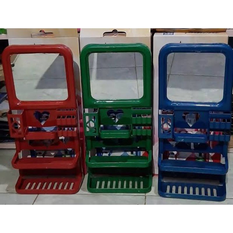 RAK INOVA/ RAK KAMAR MANDI/ RAK CERMIN MAKE UP/ RAK INOVA PLASTIK/ CERMIN KAMAR MANDI