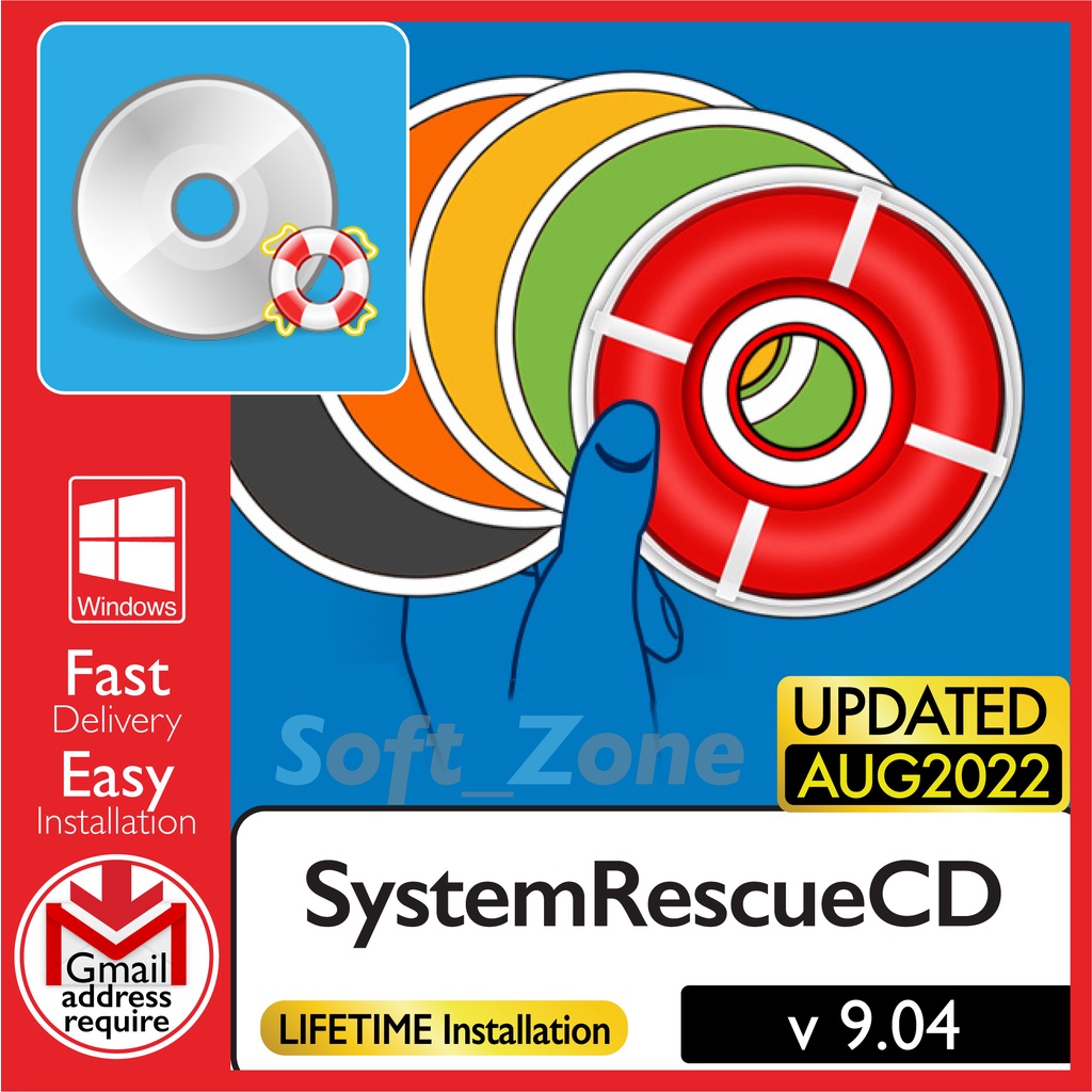 

SystmRscCD 9.04 - Rsc Dsc fr Systm Rcvry & Dt ftr Crsh [WINDOWS x64] - Dgtl Dwnld