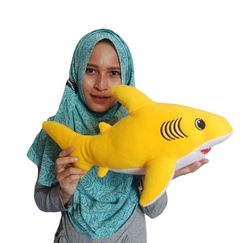 Boneka IKAN Hiu Baby shark size M