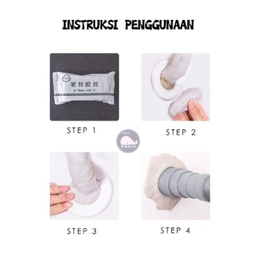 sealent dempul padat serbaguna penambal lubang waterproof