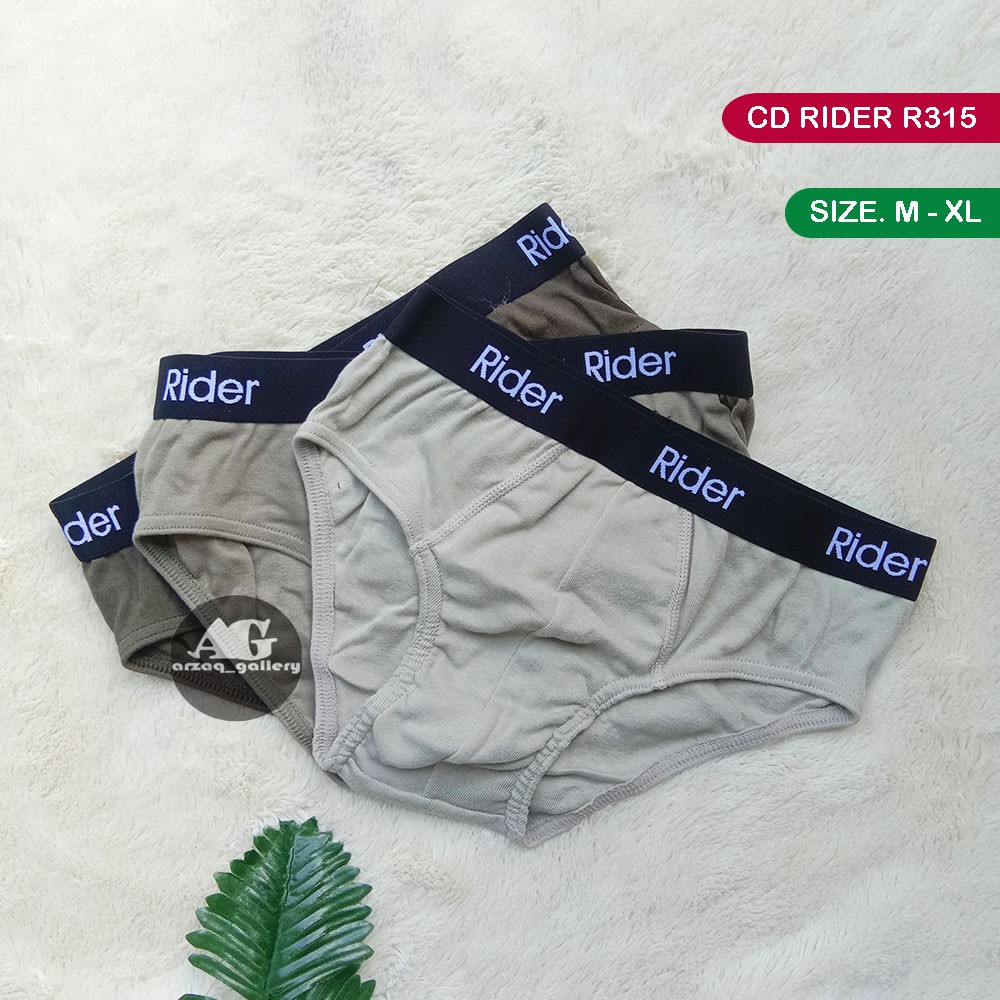 [3 Pcs] CD Rider 315B | Celana Dalam Pria Rider Activewear | Box merah