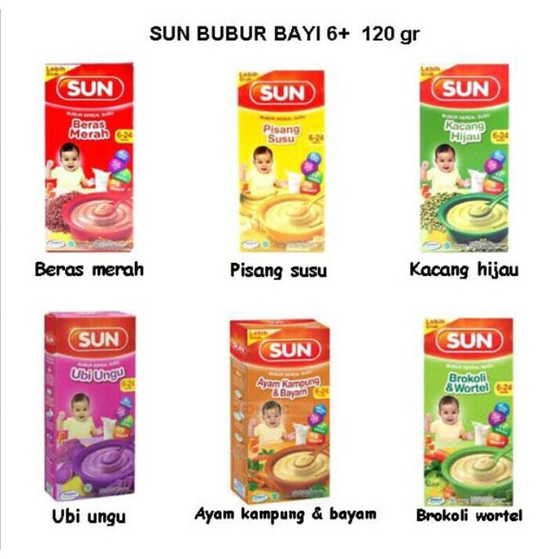 bubur bayi sun 120gr
