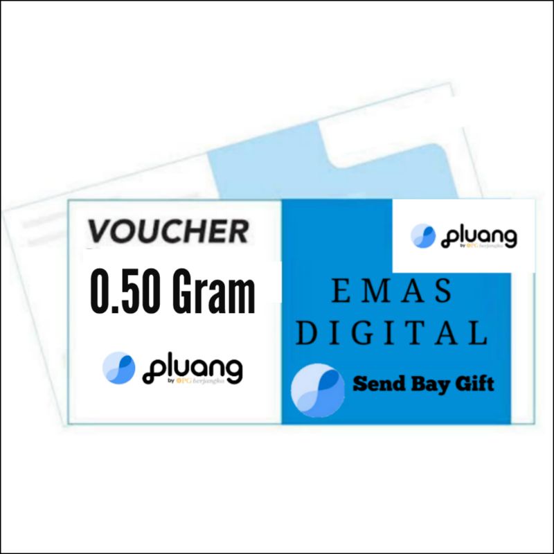 Emas Digital Murah (Pluang) 0.50gram