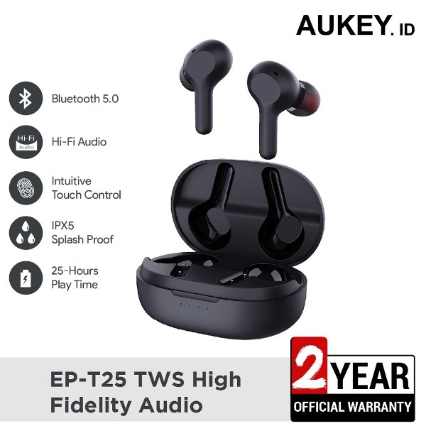 Aukey TWS EP-T25 High Fidelity Audio Headset Bluetooth