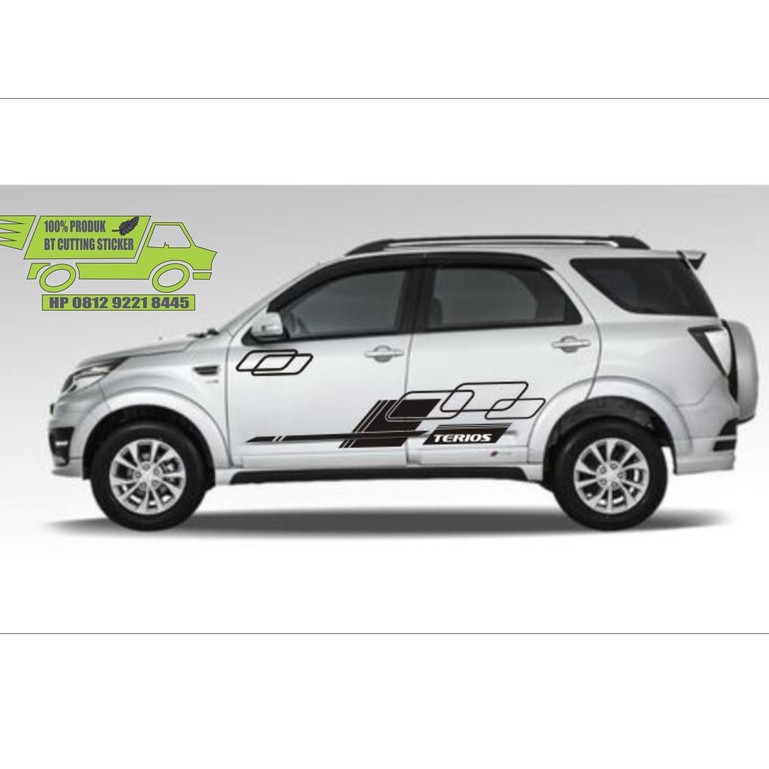 TR42 stiker mobil daihatsu terios stiker mobil terios rush terios fortuner stiker sticker mobil
