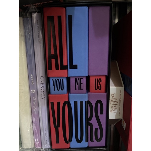 ASTRO All Yours Album Only Me Ver Us Ver