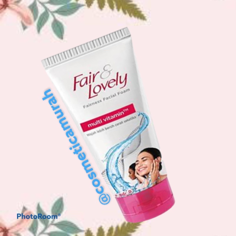 50 &amp; 100gram ] fair and lovely facial foam - cuci muka fair and lovely