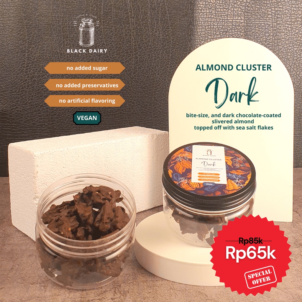 

Almond Cluster / Bark - White And Dark Chocolate Vegan Healthy Snack