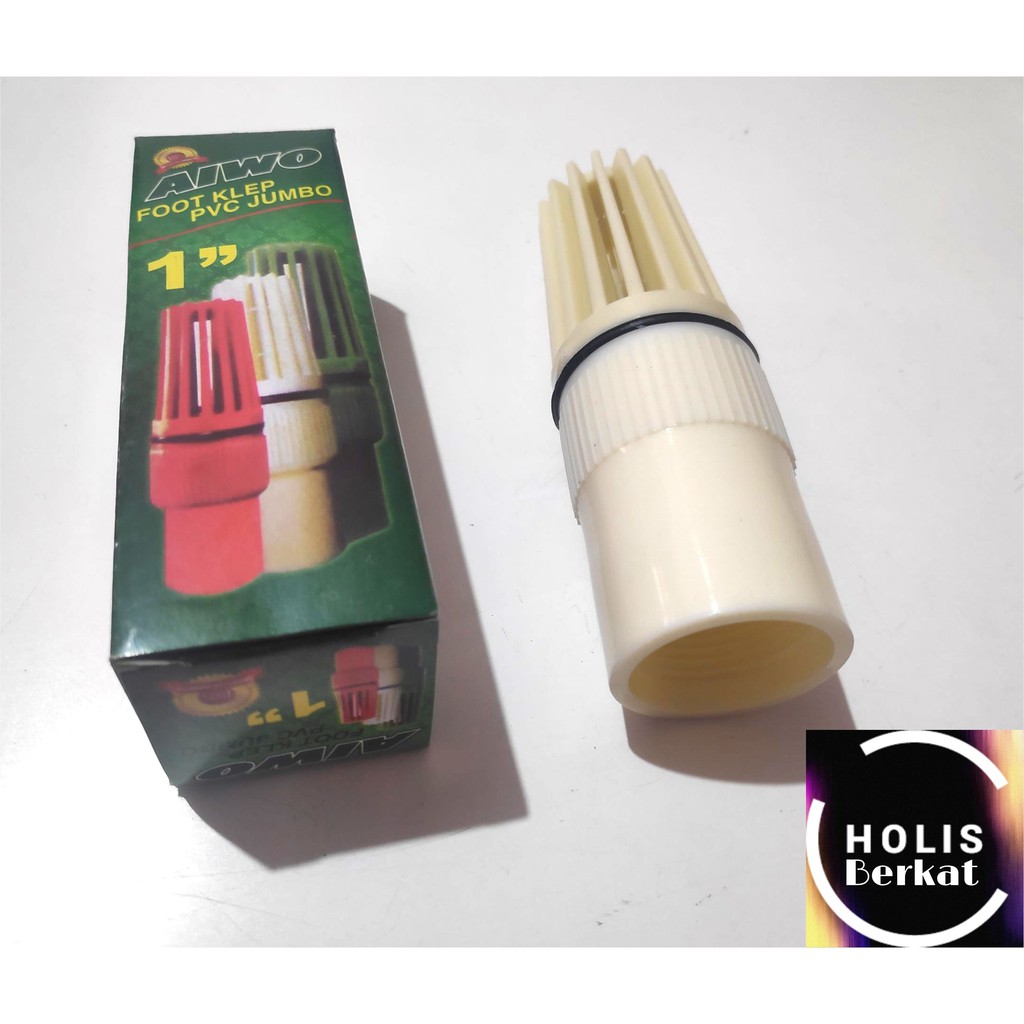 Foot Klep Besar PVC 1" Jumbo AIWO