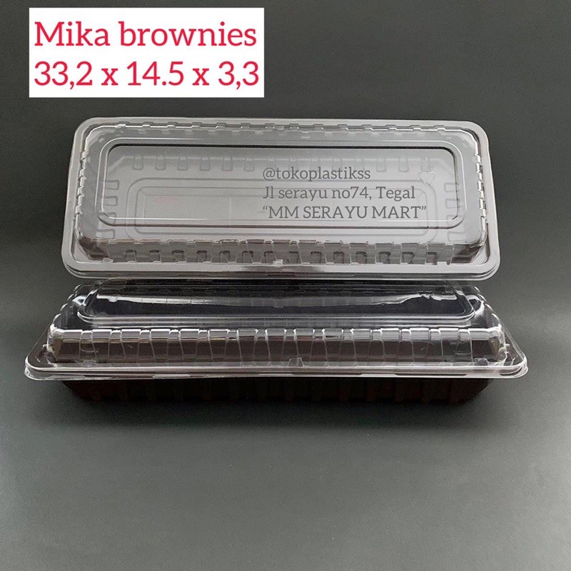 Mika Brownies Starindo / Tray Brownis Large Ecer BEST QUALITY
