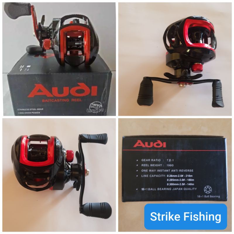 Reel BC Audi Lizard 18+1 ball bearing