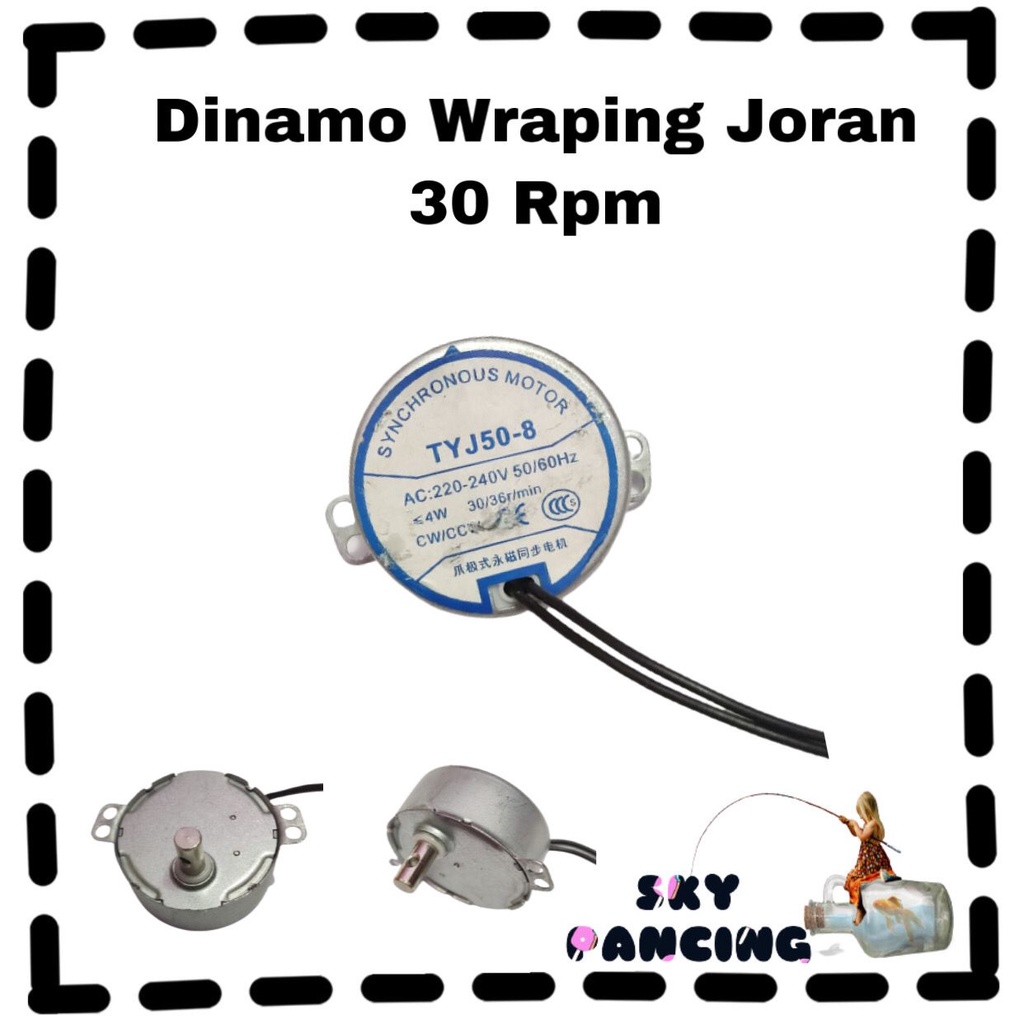 JOOSKYLIONGII DINAMO WRAPING CUSTOM JORAN 30 RPM