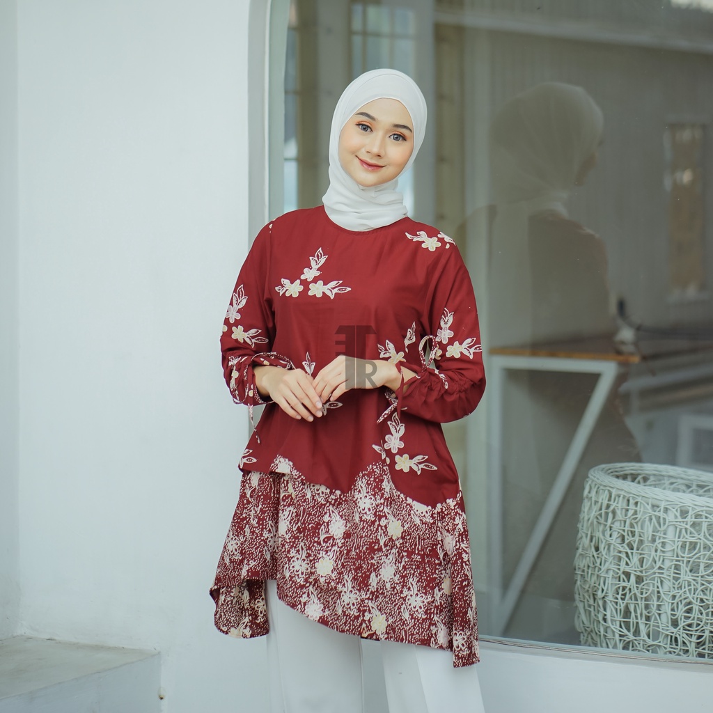 FITTINGROOM11 Tunik Batik - Willow Tunik size XS Only