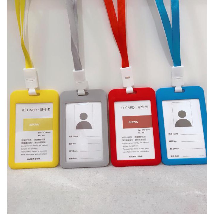 

HOT SALE ID Card / Name tag / Card Holder / Tempat ID Card / Casing ID card - Putih Terjamin