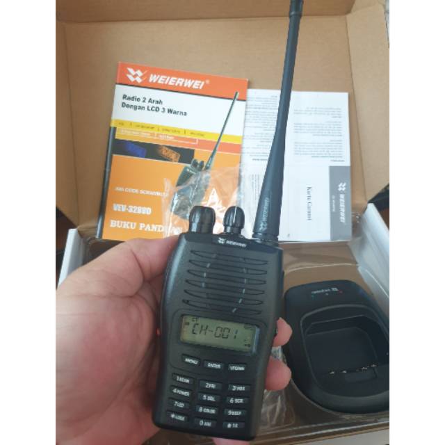 Ht Weirwei VEV 3288s VHF Ori Weirwei 3288s Vhf 136-174Mhz New