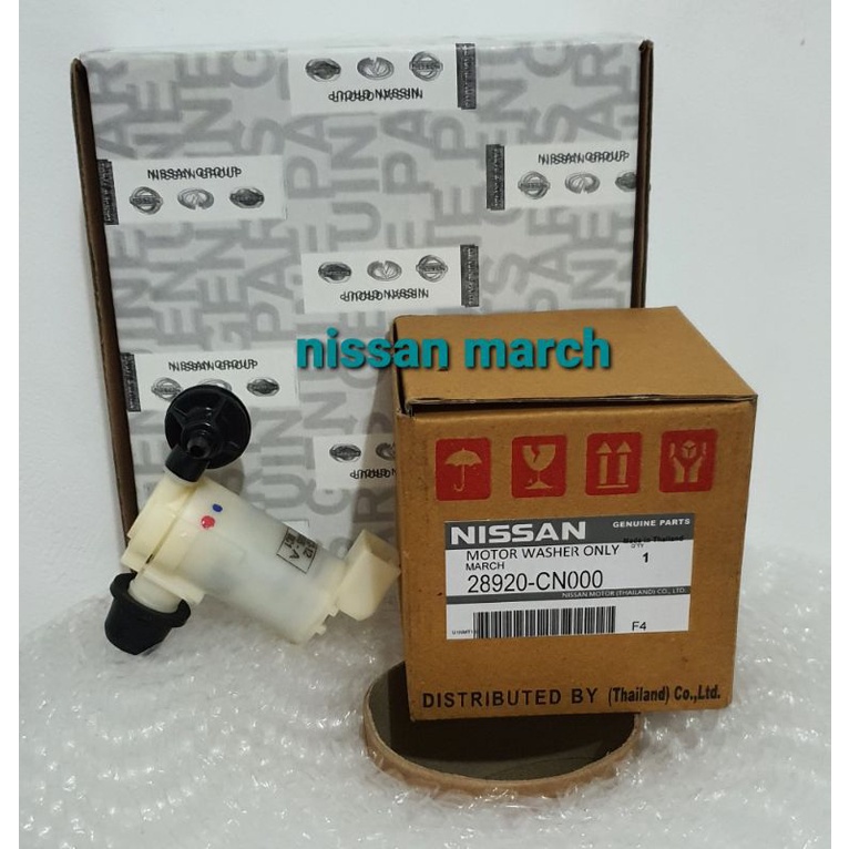 MOTOR WASHER PUMP POMPA NISSAN MARCH ASLI JAPAN
