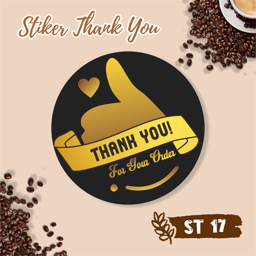 

STIKER THANK YOU ST 17 MURAH ECER